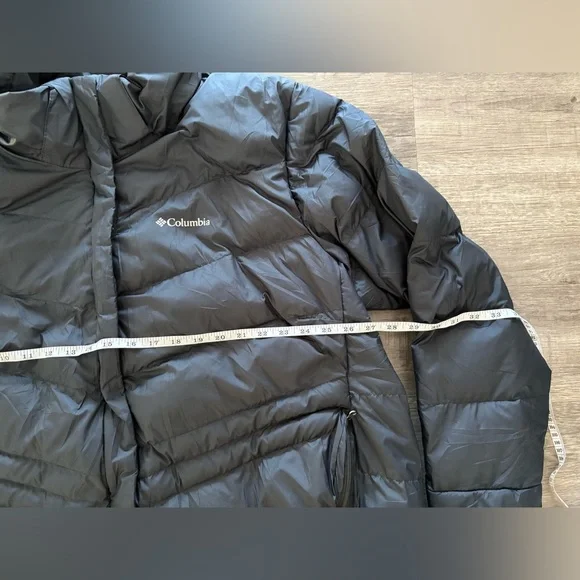 Women’s Black Columbia Puffer Jacket 3X - Picture 3 of 7